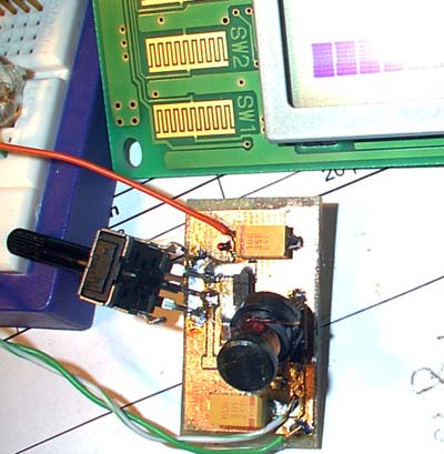 Small converter for LCD bias