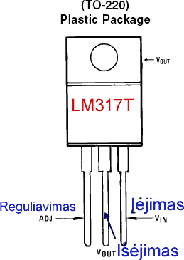 LM317 regulator schematics