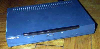 Nokia NP5121 DSL modem converting to  ZyXEL Prestige 642R router 
