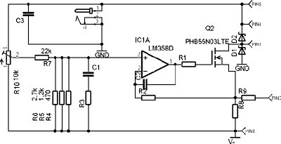 laser diode power supply circuit diagram