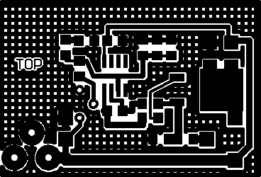 PCB graphics of laser diode power supply