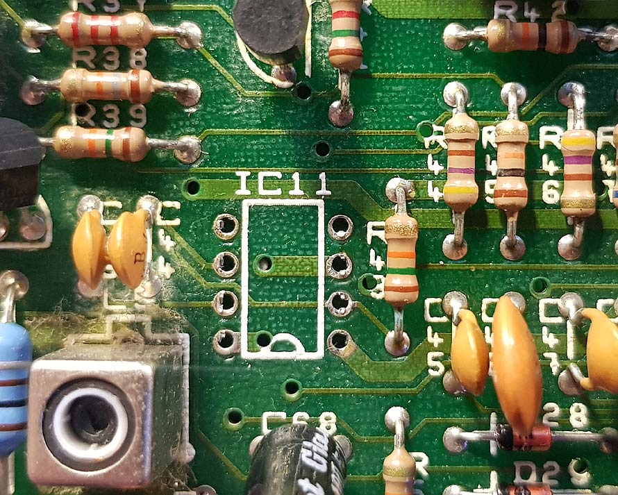 ZX Spectrum +2 PCB 0500 ISS3 Z70500 video fix sound carrier