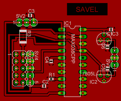 Signal generator PCB