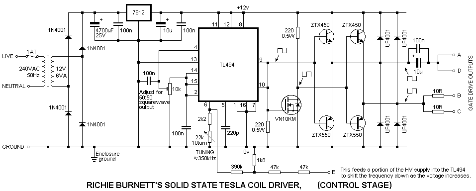 some TL494 circuit diagram