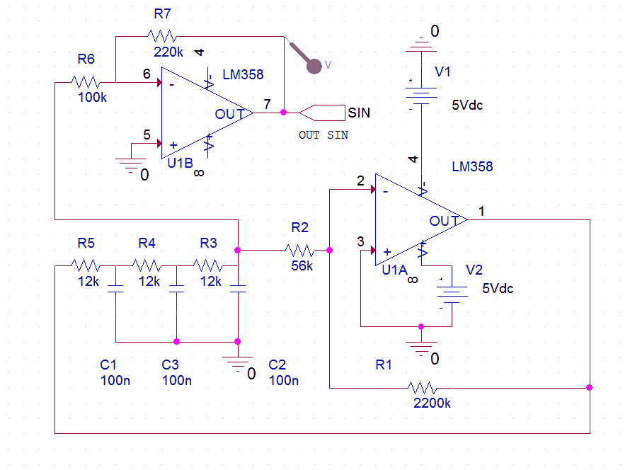 simple sine wave generator