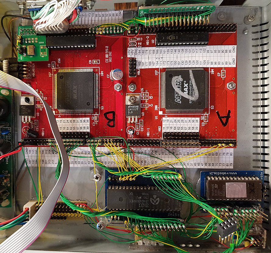 ZX Spectrum clone in CPLD VGA mode