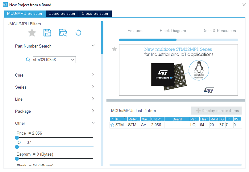 STM32cubemx tutorial starting first project