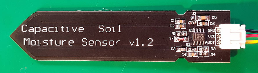 Capacitive soil moisture sensor- crap from China